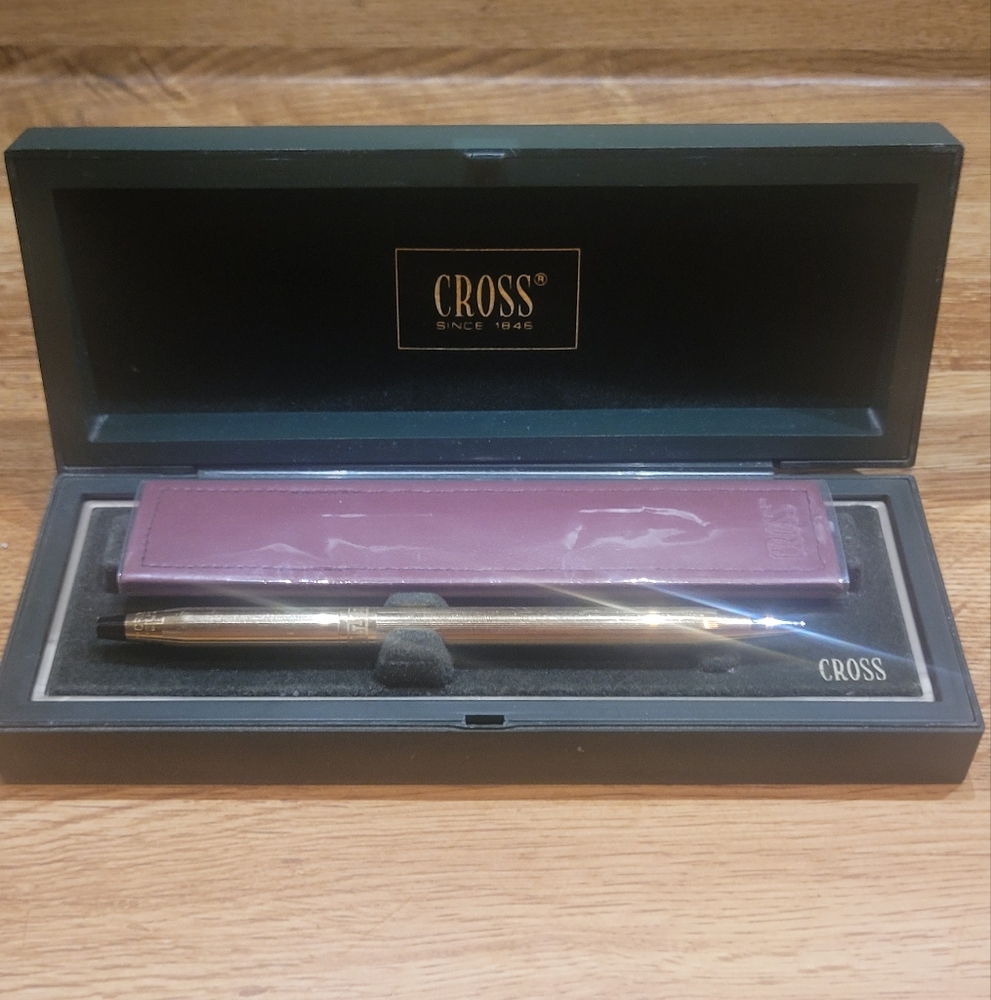 Cross Classic Century Ballpoint Pen 10K Gold Filled Finish